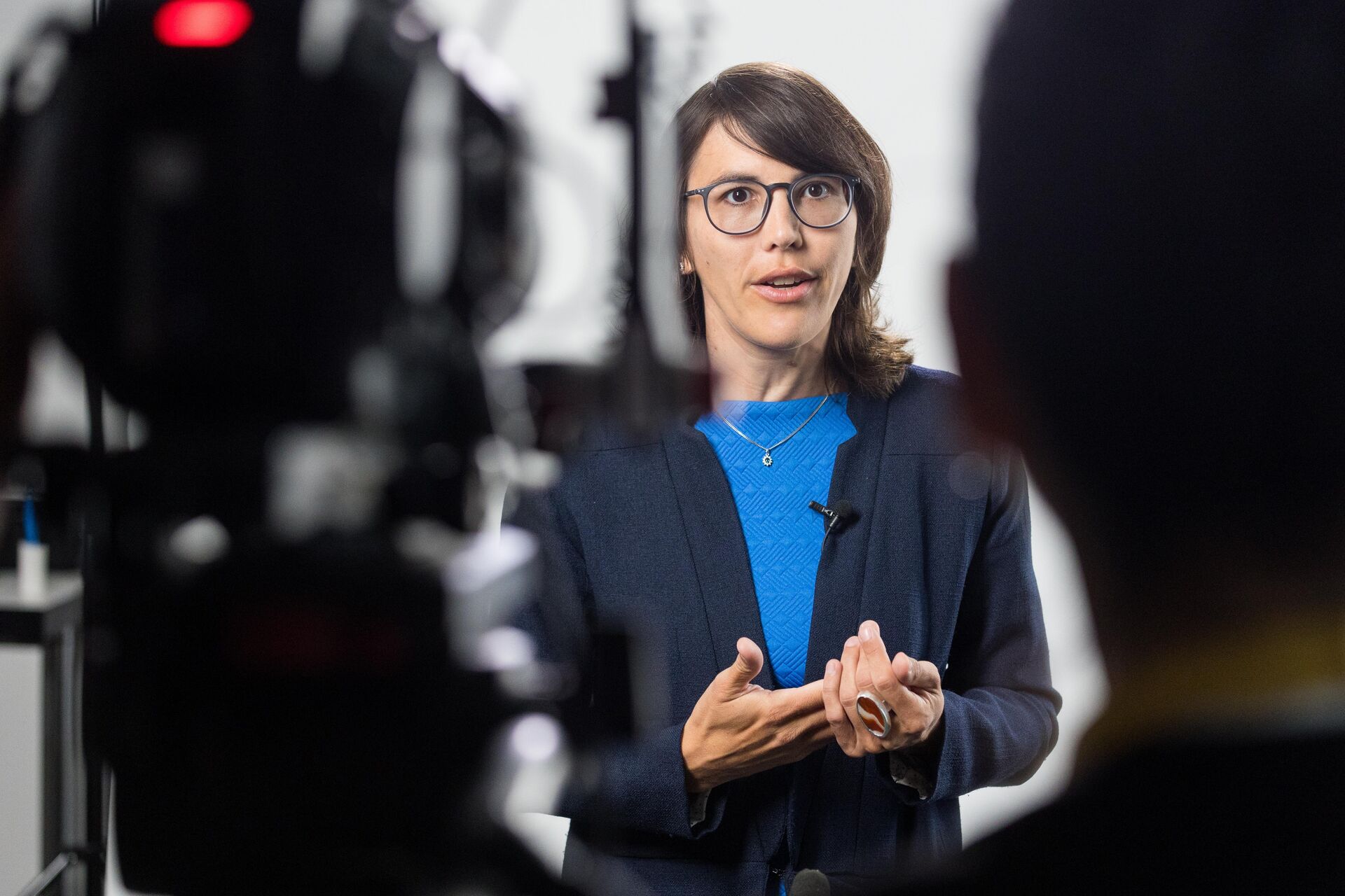 Besucher vor dem RMCC