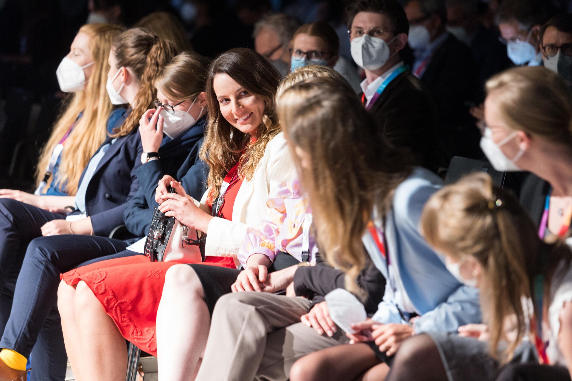 Besucher vor dem RMCC