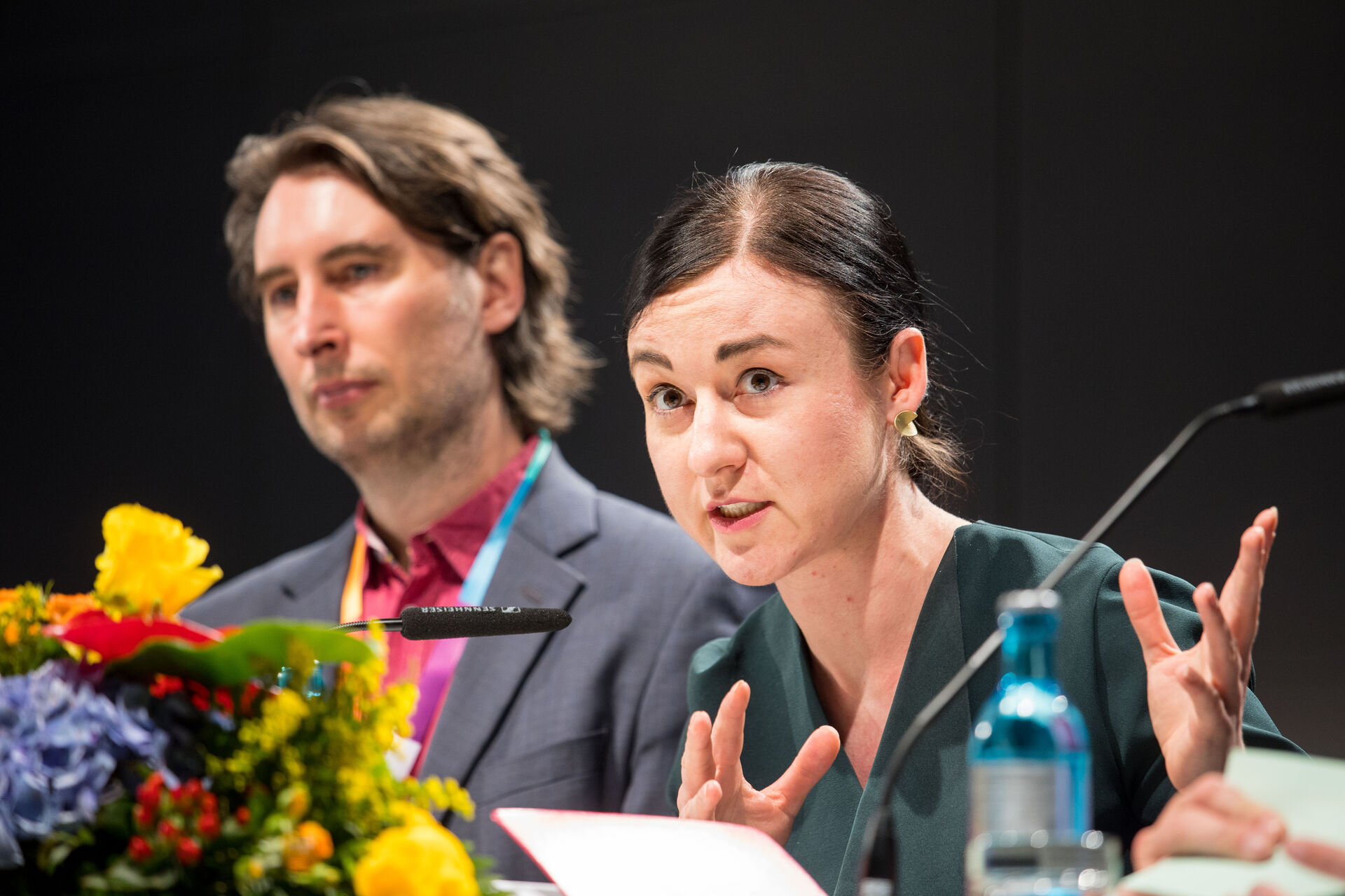 Besucher vor dem RMCC