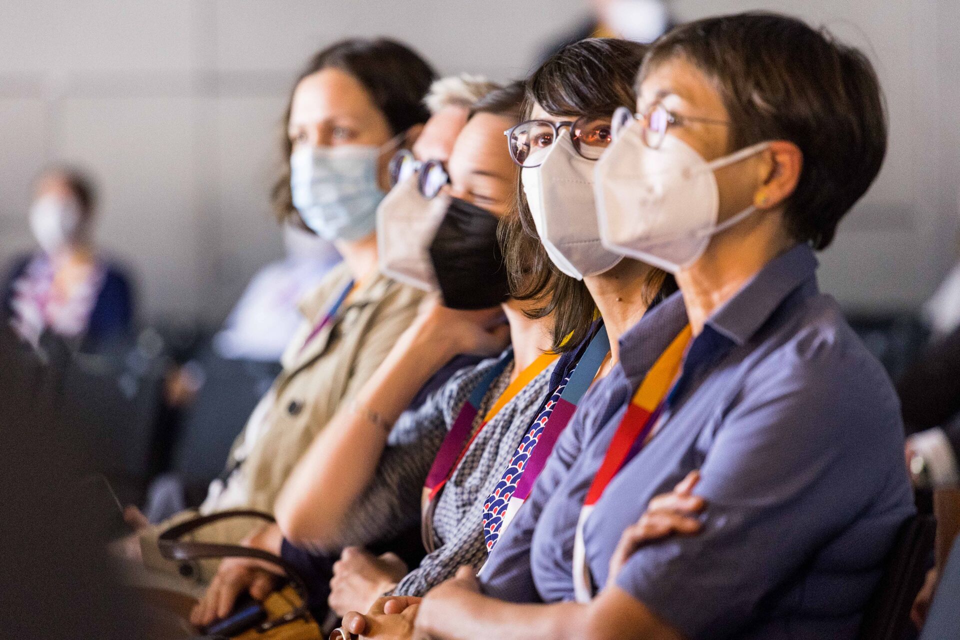 Besucher vor dem RMCC