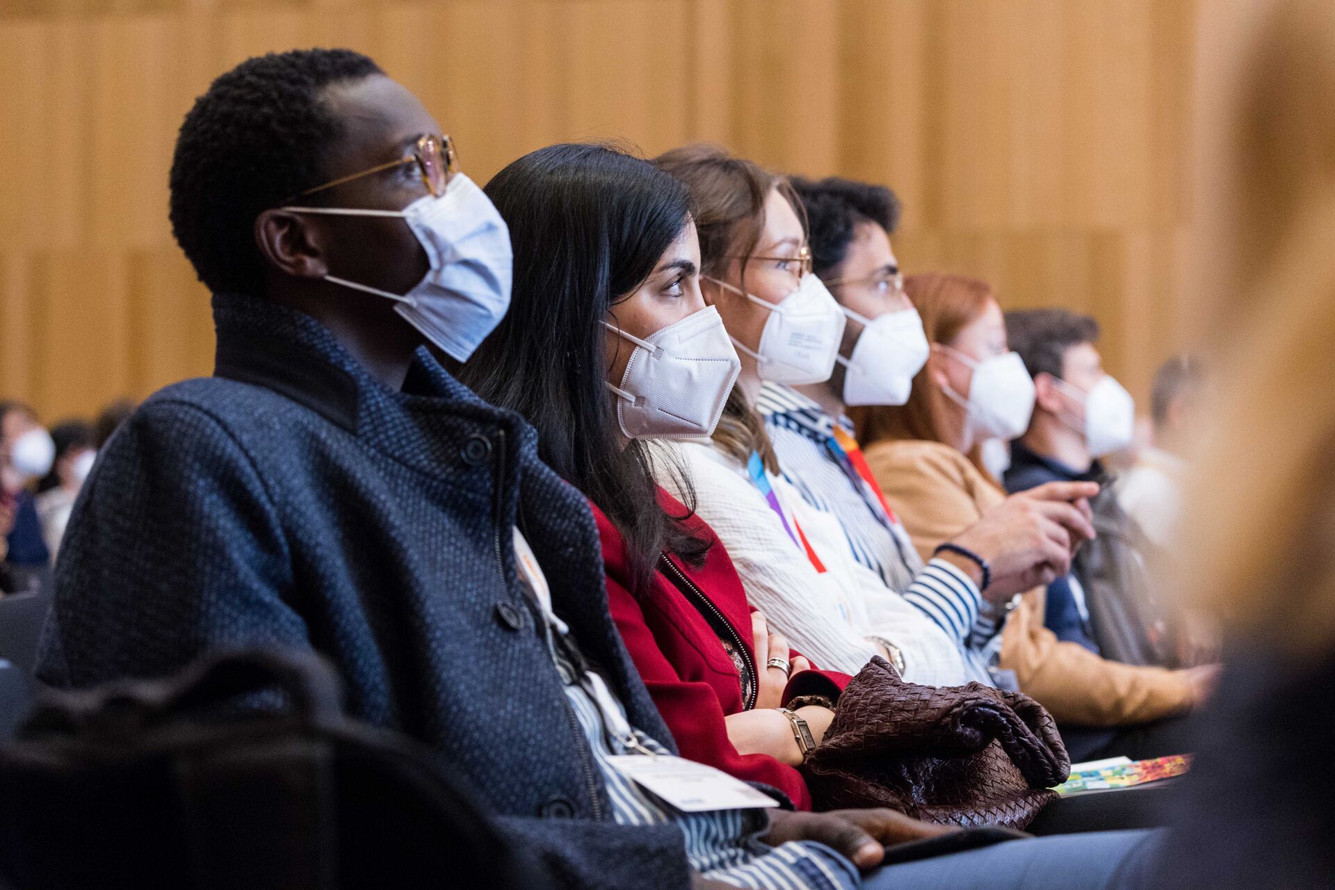 Besucher vor dem RMCC