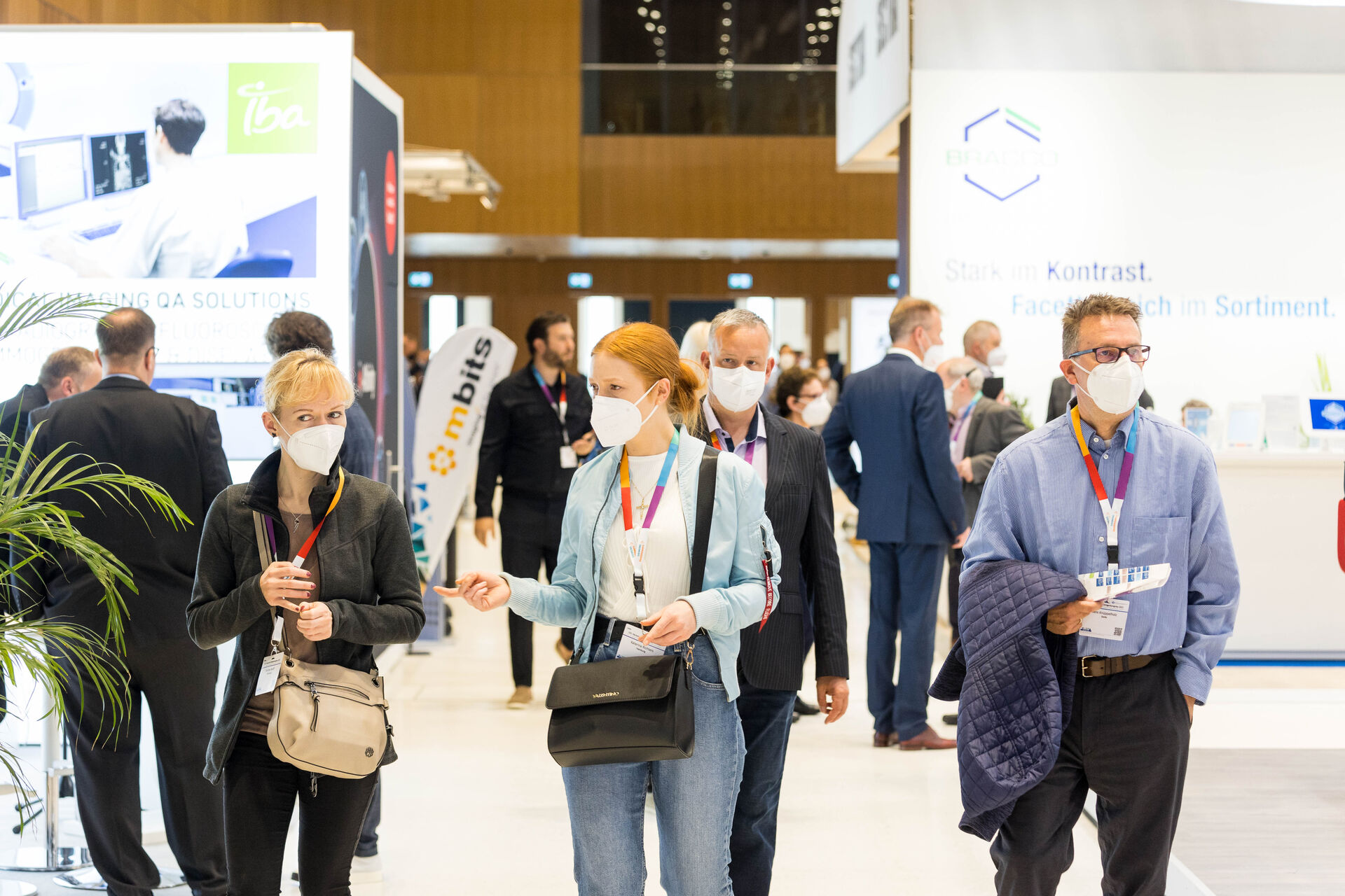 Besucher vor dem RMCC